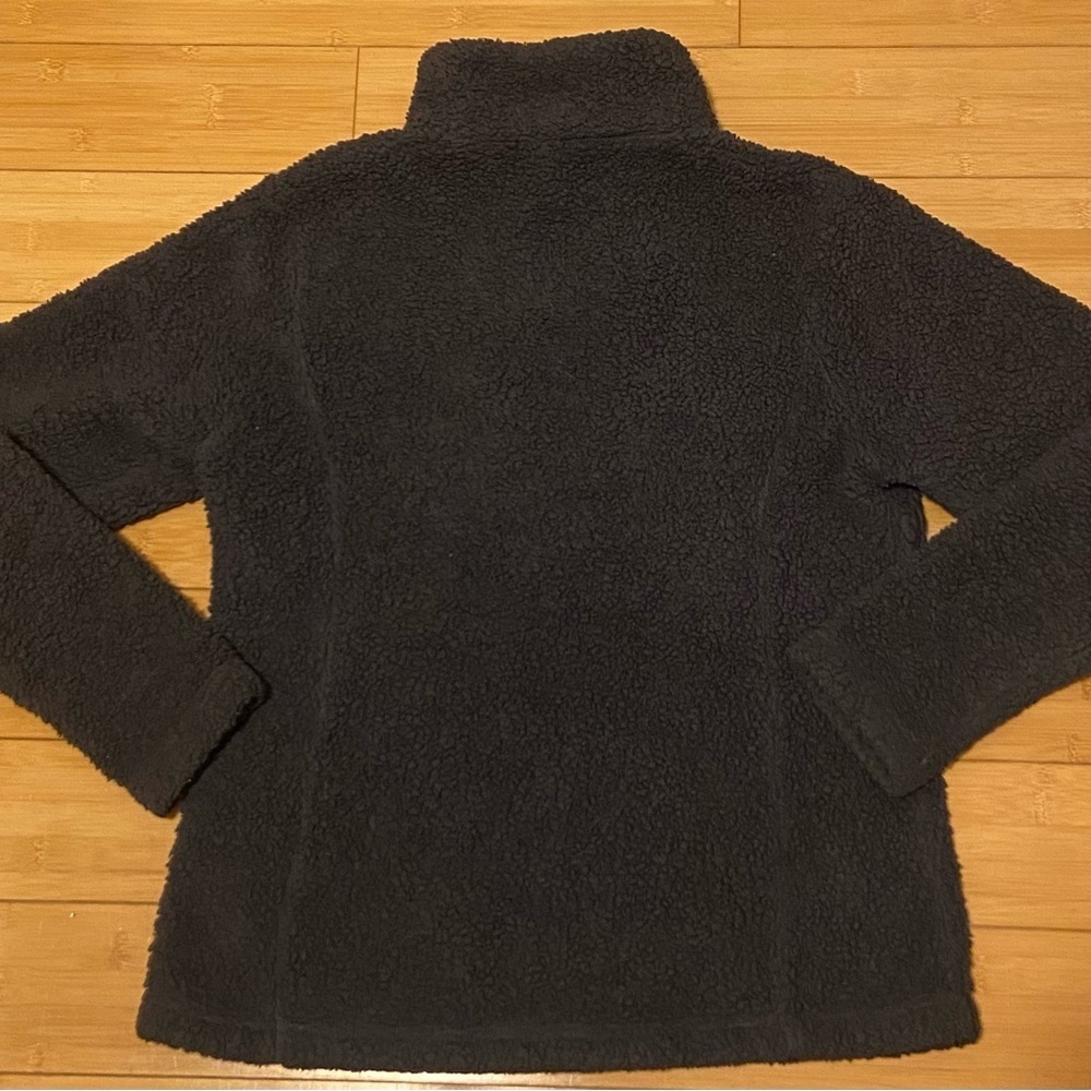 Patagonia 1/4 Zip Fleece Pullover Sherpa | Dark Gray | Women’s Small - Picture 3 of 10